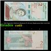 Image 1 : 2018 Venezuela 2 Bolivares Banknote P# 101-new, Replacement Note! 15.01-2018 Grades Gem CU