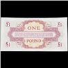 Image 3 : 2x Consecutive 1962 4th Series British Armed Forces 1 Pound Special Voucher, CU! P# M36a Grades Gem 