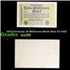 Image 1 : 1923 Germany 10 Millionen Mark Note P# 106C Grades Choice AU/BU Slider