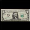Image 2 : 1963A $1 Green Seal Federal Reserve Note Grades Select CU