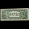 Image 3 : 1963A $1 Green Seal Federal Reserve Note Grades Select CU