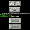 Image 1 : 2x Consecutive 1976 $2 Federal Reserve Notes (Philadelphia, PA) All CU! Grades Brilliant Uncirculate