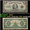 Image 1 : 1923 $1  Large Size Dominion of Canada Banknote DC-25n Grades vf++