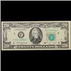 Image 2 : 1988A **Star Note** $20 Federal Reserve Note (Atlanta, GA) Grades Choice AU/BU Slider