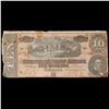Image 2 : 1864 $10 Confederate Note, T68 Grades vf+