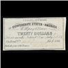 Image 2 : 1861 Confederate States $20 Interest Note Grades Select CU