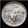 Image 2 : 1925 Stone Mountain Old Commem Half Dollar 50c Graded GEM++ Unc By USCG