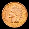 Image 2 : 1909 Indian Cent 1c Grades Choice+ Unc RB