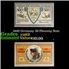 Image 1 : 1920 Germany 50 Phennig Note Grades Select CU