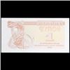 Image 2 : 1991 Ukraine 1 Karbovanets Note P# 81A Grades Gem+ CU