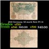 Image 1 : 1910 Germany 50 mark Note P# 41 Grades vf++