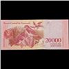 Image 3 : 2017 Venezuela 20,000 Bolivares Banknote P# 99b Grades Gem CU