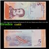 Image 1 : 2018 Venezuela 5 Bolivares Banknote P# 102-new, Replacement Note! 15.01-2018 Grades Gem CU