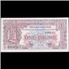Image 2 : 2x Consecutive 1948 2nd Series British Armed Forces 1 Pound Special Voucher, CU! P# M22a Grades Gem 