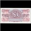 Image 3 : 2x Consecutive 1948 2nd Series British Armed Forces 1 Pound Special Voucher, CU! P# M22a Grades Gem 