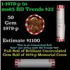 Image 1 : Shotgun Lincoln 1c roll, 1979-p 50 pcs Bank Wrapper.