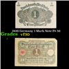Image 1 : 1920 Germany 1 Mark Note P# 58 Grades vf++