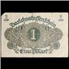 Image 2 : 1920 Germany 1 Mark Note P# 58 Grades vf++