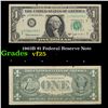 Image 1 : 1963B $1 Federal Reserve Note Grades vf+