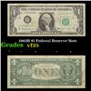 Image 1 : 1963B $1 Federal Reserve Note Grades vf+