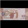Image 2 : 2013 Venezuela10 Bolivares Note P# 90D Grades Gem CU