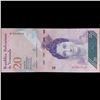 Image 2 : 2013 Venezuela 20 Bolivares Note P# 91F Grades Choice CU