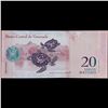 Image 3 : 2013 Venezuela 20 Bolivares Note P# 91F Grades Choice CU