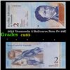 Image 1 : 2012 Venezuela 2 Bolivares Note P# 88E Grades Gem CU