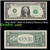 Image 1 : *Star Note* 2003 $1 Federal Reserve Note Grades Select CU