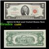 Image 1 : 1963A $2 Red seal United States Note Grades Gem+ CU