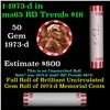 Image 1 : Shotgun Lincoln 1c roll, 1973-d 50 pcs Bank Wrapper.