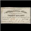 Image 2 : C.S.A. 20 Dollar Note Aug 19, 1861 Grades Choice AU/BU Slider