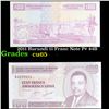 Image 1 : 2011 Burundi 11 Franc Note P# 44B Grades Gem CU