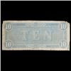 Image 3 : 1864 $10 Confederate Note, T68 Grades vf+