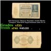 Image 1 : 1922 Germany (Weimar Republic) 10,000 Marks "Vampire" Post-WWI Hyperinflation Note P# 70 Grades vf+