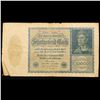 Image 2 : 1922 Germany (Weimar Republic) 10,000 Marks "Vampire" Post-WWI Hyperinflation Note P# 70 Grades vf+