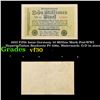 Image 1 : 1923 Fifth Issue Germany 10 Million Mark Post-WWI Hyperinflation Banknote P# 106a, Watermark: G/D in