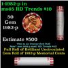 Image 1 : Shotgun Lincoln 1c roll, 1982-p 50 pcs Bank Wrapper.