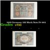 Image 1 : 1920 Germany 100 Mark Note P# 69A Grades vf++