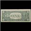 Image 3 : 1963B $1 Green Seal "Barr Note" Federal Reserve Note Grades Choice AU/BU Slider
