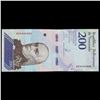 Image 2 : 2018 Venezuela 200 Bolivares Banknote P# 107-new, Replacement Note! 13-03-2018 Grades Choice CU