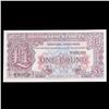Image 3 : 2x Consecutive 1948 2nd Series British Armed Forces 1 Pound Special Voucher, CU! P# M22a Grades Gem 