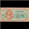 Image 2 : Military Payment Certificate (MPC) Series 521 25c Grades vf++