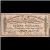 Image 2 : C.S.A. 30 Dollar Note Feb 17th, 1864 Grades Choice AU/BU Slider