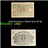 Image 1 : 1920 Germany 1 Mark Note P# 58 Grades vf++
