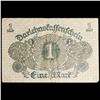 Image 3 : 1920 Germany 1 Mark Note P# 58 Grades vf++