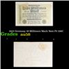Image 1 : 1923 Germany 10 Millionen Mark Note P# 106C Grades Choice AU/BU Slider