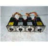 Image 2 : (4) Fanuc #A06B-0376-B576#7008 AC Servo Motors