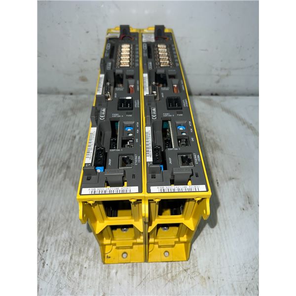 (2) Fanuc #A02B-0283-B801 Series 180is w/Boards