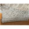 Image 3 : Designer Floral Fabric Loveseat & Throw Pillows - Excellent Condition